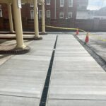 Kirbys Custom Concrete Building Before After Photo