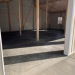 Kirbys Custom Concrete Building Inside Side View