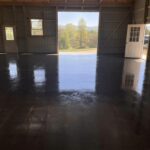 Kirbys Custom Concrete Commercial Build Inside View